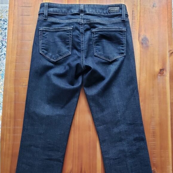 PAIGE Dark Blue Women's Jeans - Picture 9 of 10